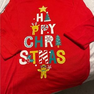 Cat & Jack 2 piece Kids Christmas PJ Set